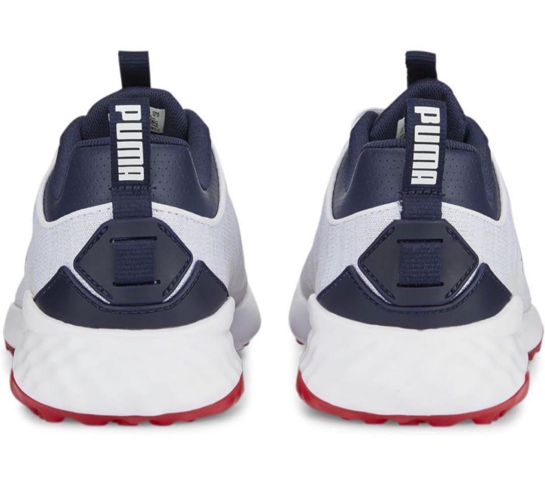 【新品未使用／30cm】PUMA ゴルフシューズ フュージョン スパイクレス防水