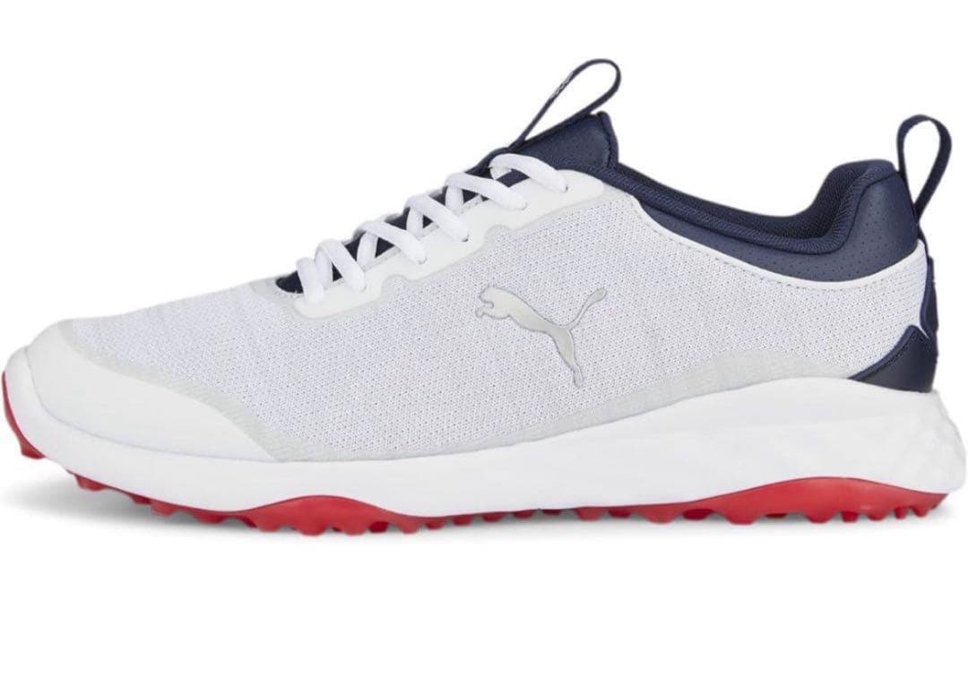 【新品未使用／30cm】PUMA ゴルフシューズ フュージョン スパイクレス防水