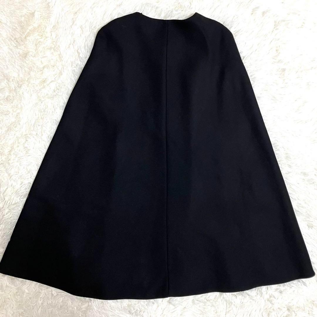 【極美品】希少　完売品　ザラ　MANTECO ケープコート　マント　ポンチョ　黒