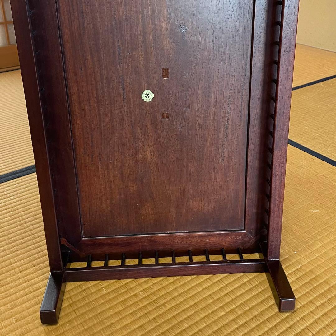 盆栽台 花台 飾り台 香炉台 花瓶台 サイドテーブル 木製 花梨材 20号