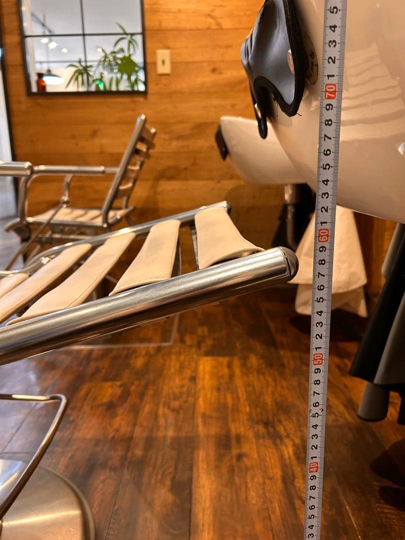 タカラベルモントBRIDGE美容室シャンプーイス高さ調整自在ホワイト白系