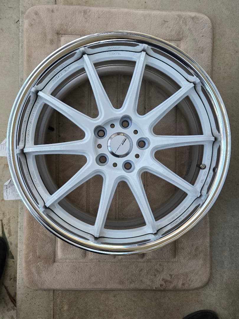 ワーク ZR10 2P フルリバースリム 空気圧センサー　アリア　送料込み