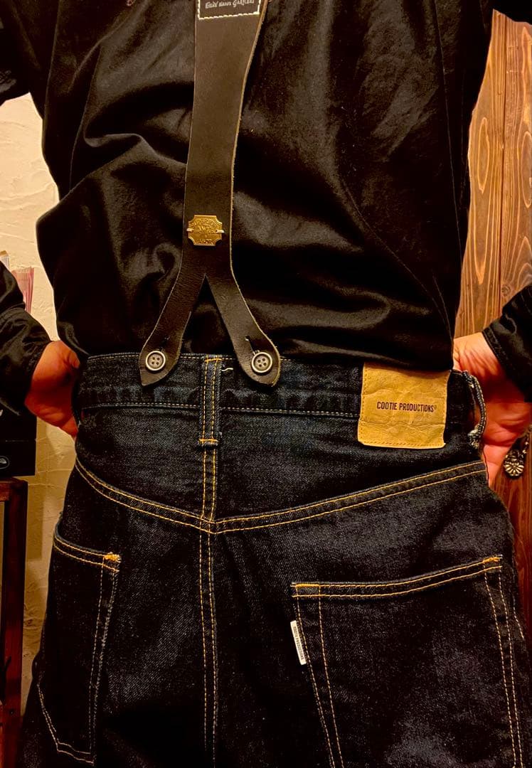 ウエストトゥワイスxシュペリオールレイバー別注コラボ　サスペンダー　激レア