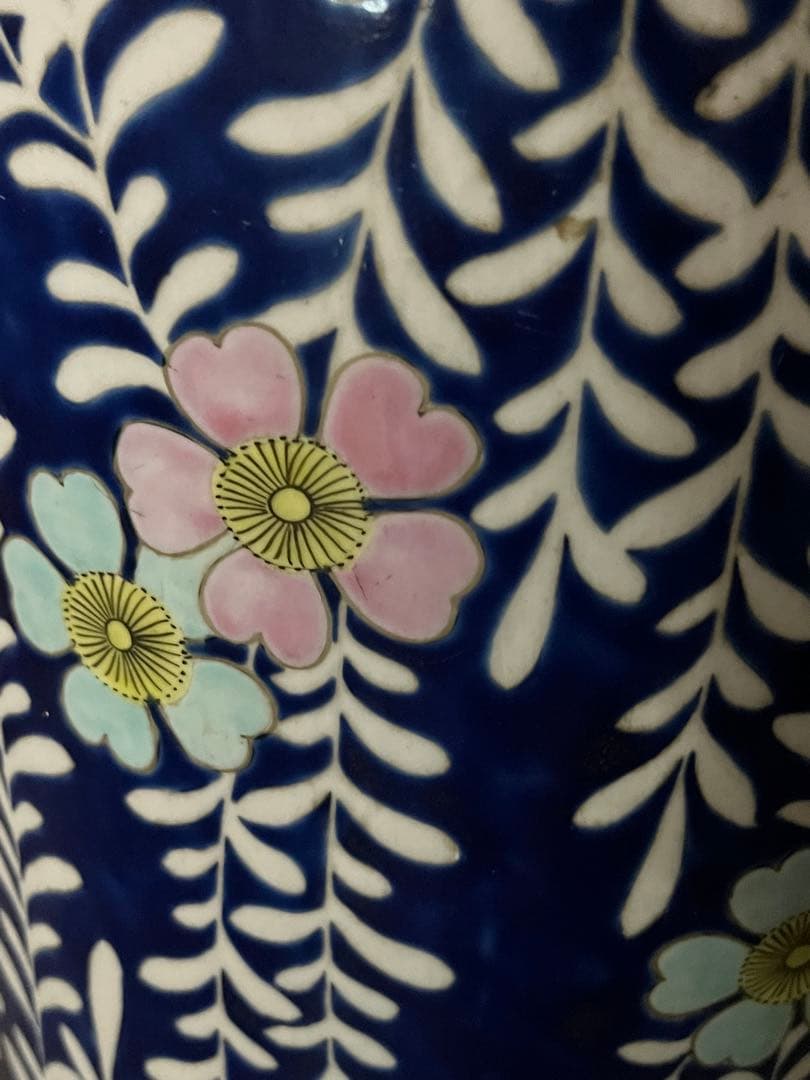 ゆきねー＊傘立て アンティーク 陶器 重圧 インテリア 和