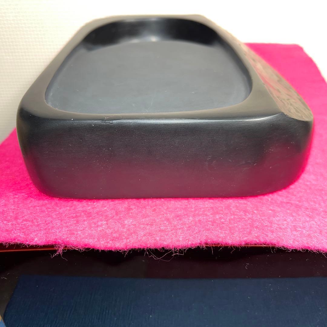 ⭕️土佐硯　大型な天然硯　三原硯製作所　21cm 2.6kg 飾って良し　美品