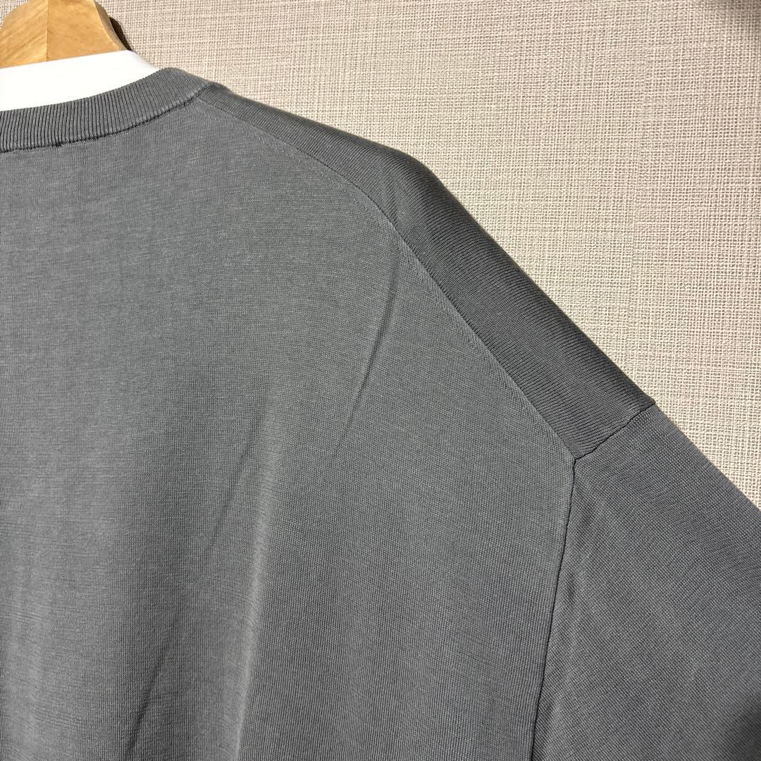 ATON ニット 6 SUVIN COTTON OVERSIZE SWEATER