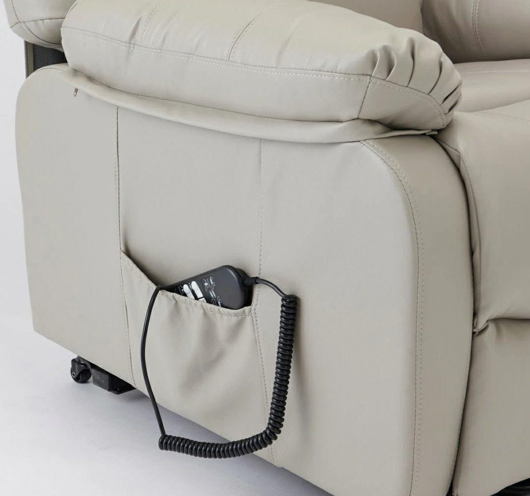 4点セット電動ラウンジチェア SHIFFONJr(シフォンジュニア) グレージュ