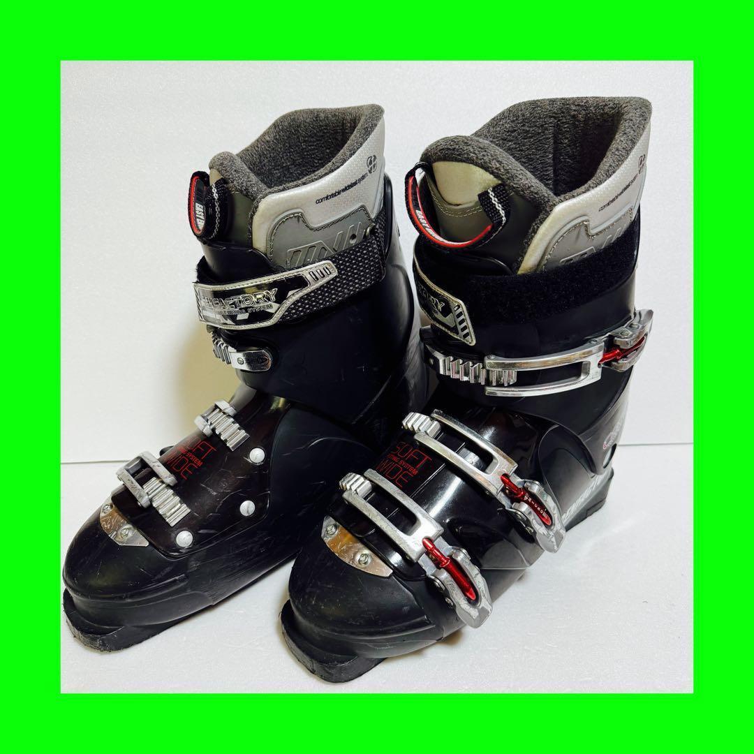 28CM28.5cmスキー ブーツ初心者黒色ブラック　ゲンファクトリー格安特価