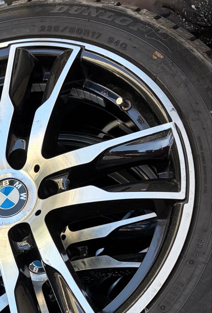 BMW スタッドレスタイヤホイールセット DUNLOP 225/50R17