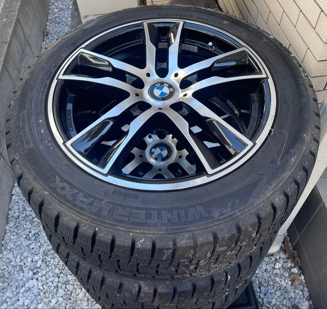 BMW スタッドレスタイヤホイールセット DUNLOP 225/50R17