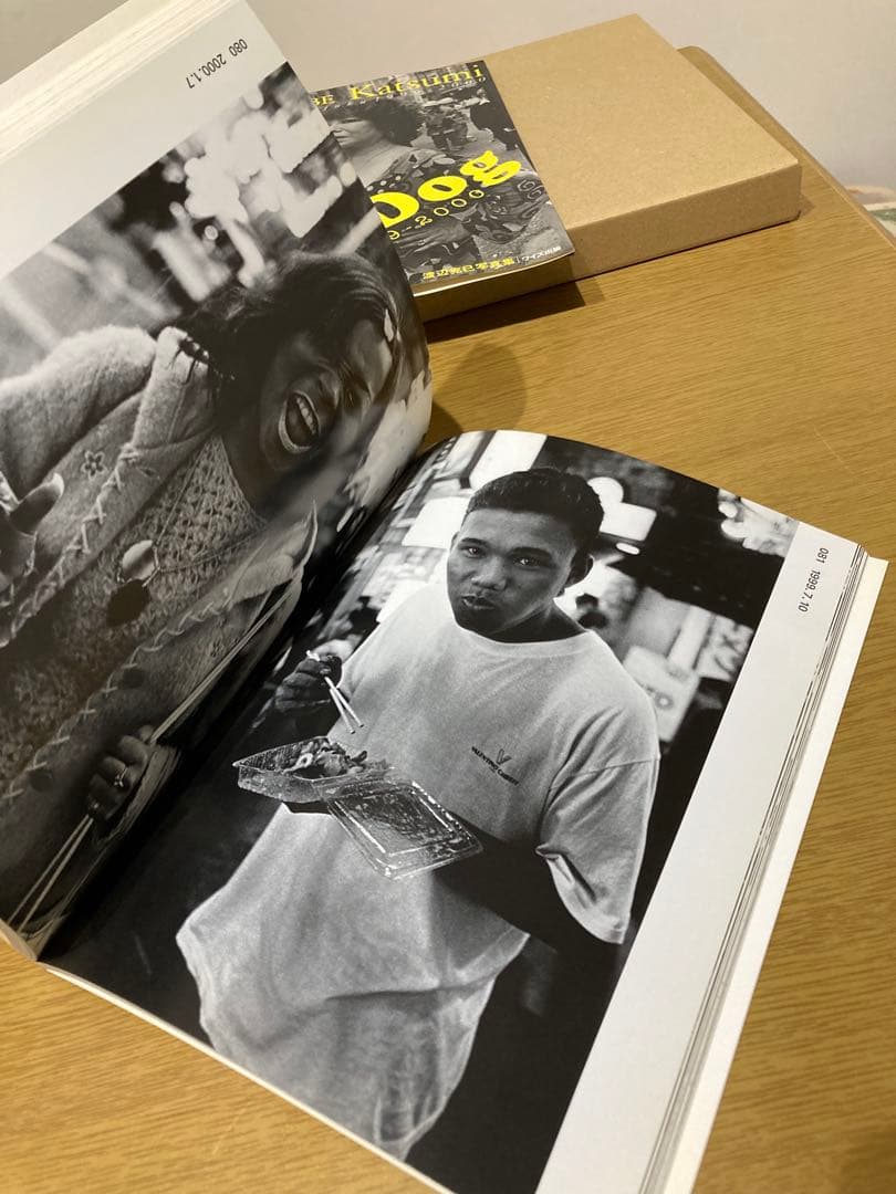 【中古】渡辺克巳 サイン入り hot dog 新宿1999-2000 初版