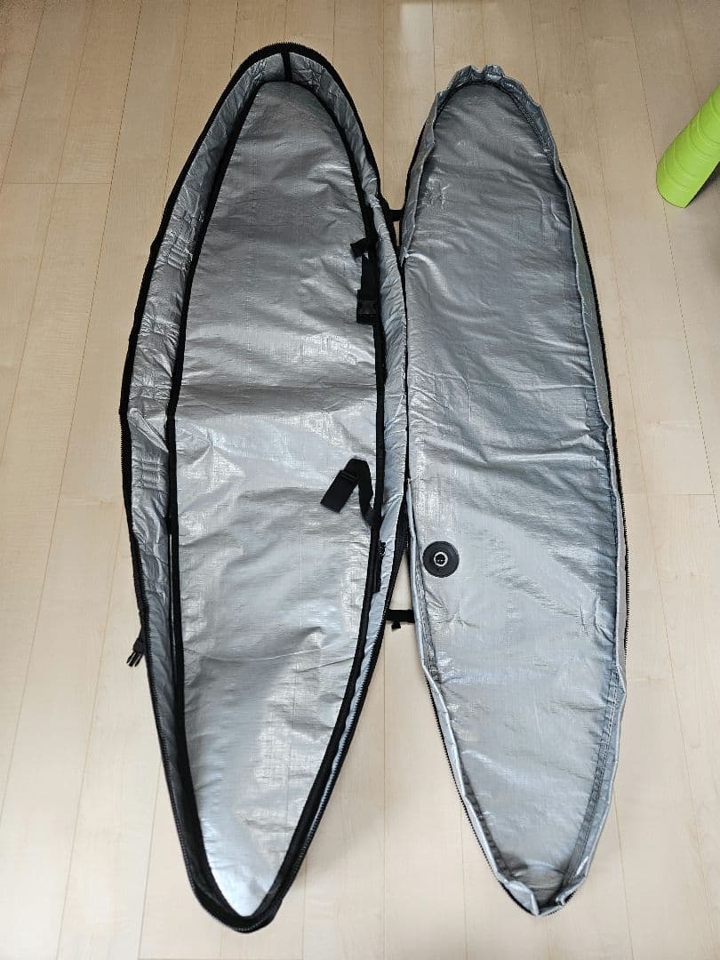 FCS　ショートボード トラベルハードケース 6'7\"　2枚用　カーキ