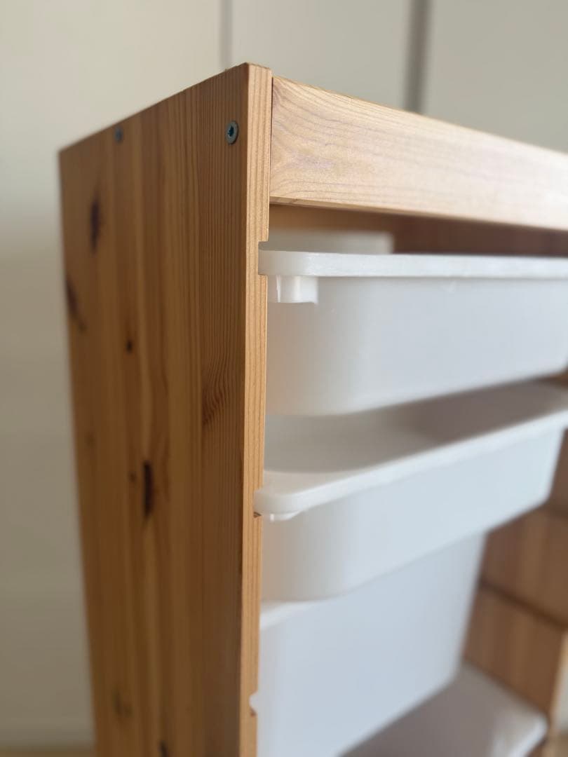 IKEA トロファスト 収納ボックスつき TROFAST ホワイト