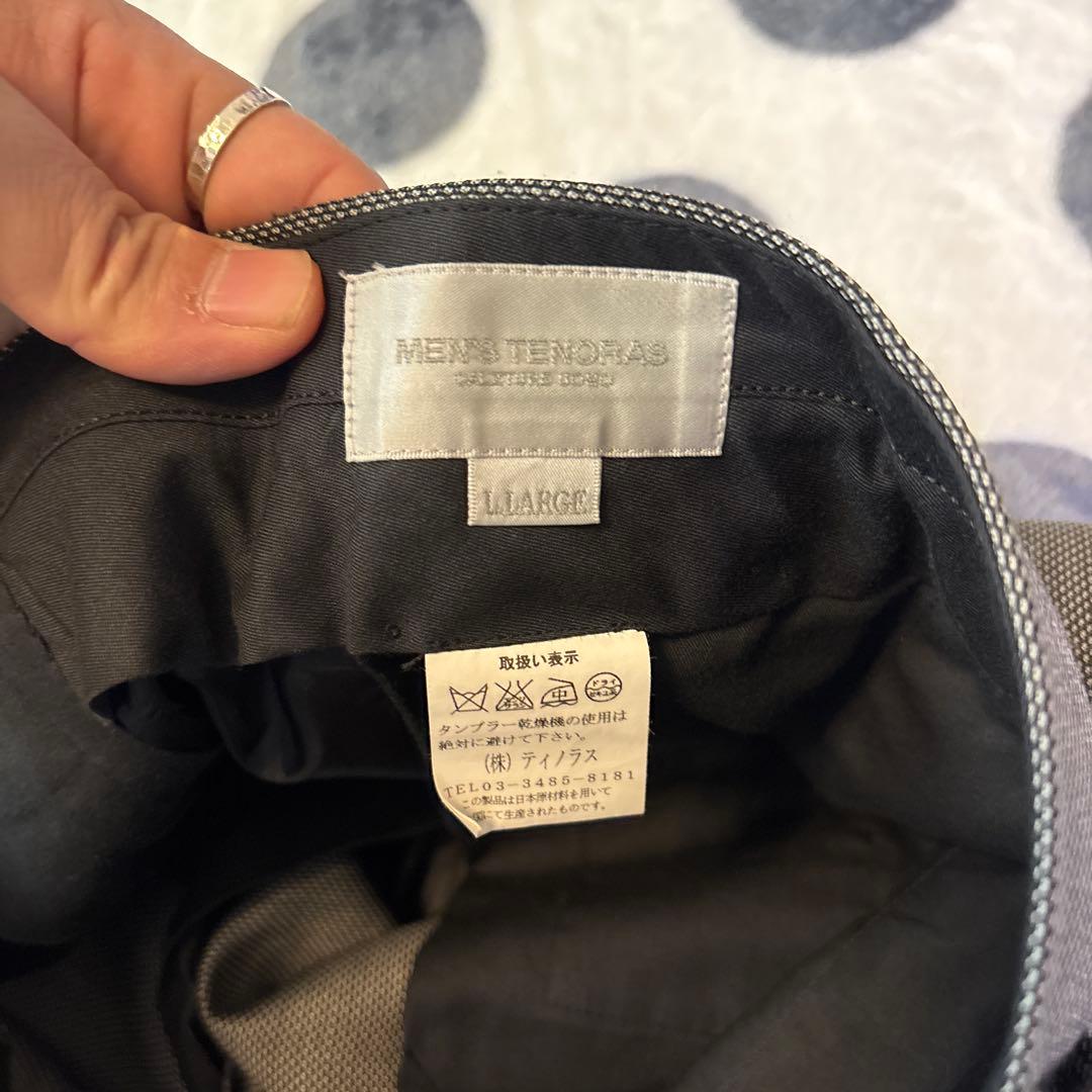 【美品】MENS TENORAS ビジネススーツ LLサイズ　高級スーツ