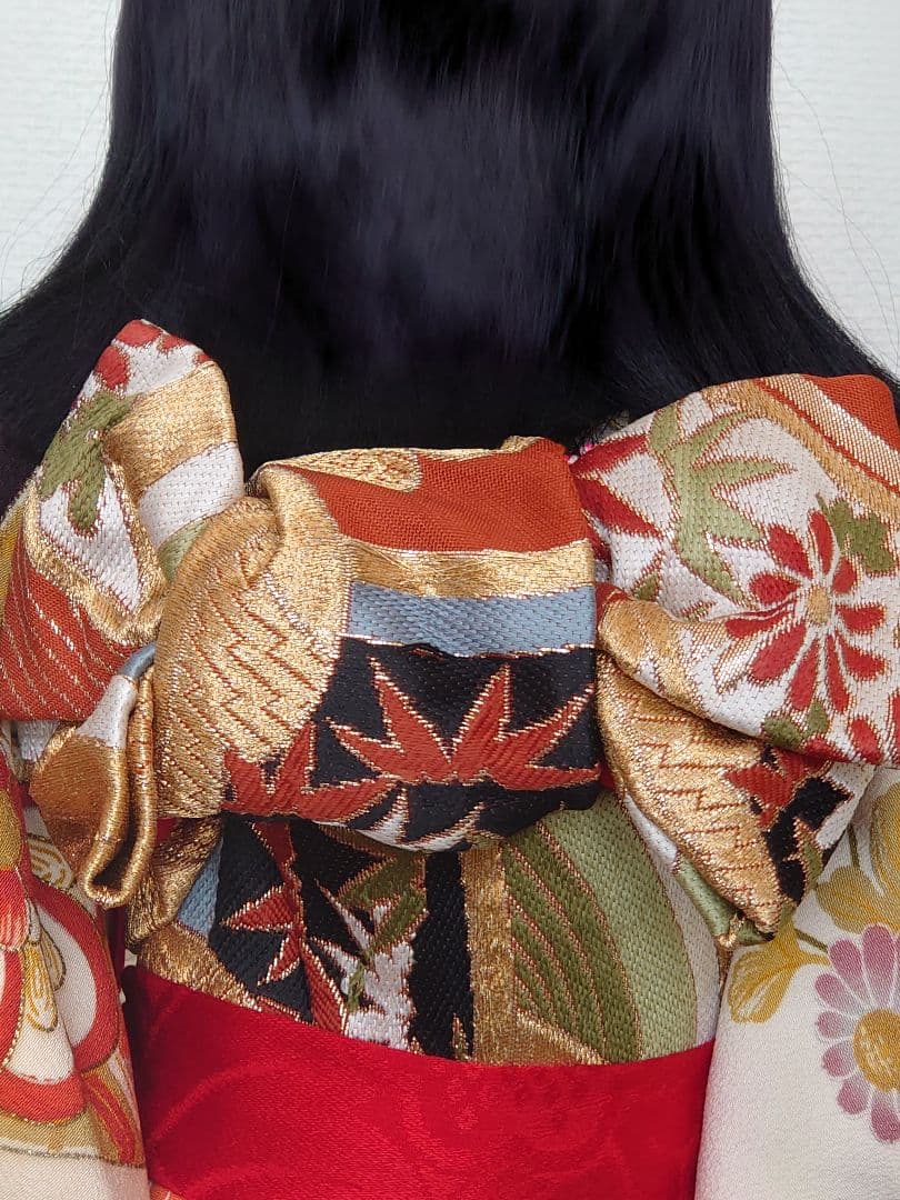 【パコ】松寿作 市松人形 「浪花のいちまさん」立ち、座り2体セット