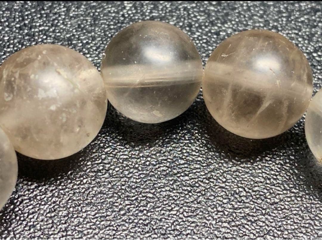 専用　214 ザギ水晶 14mmザギマウンテンクォーツ　ブレスレット