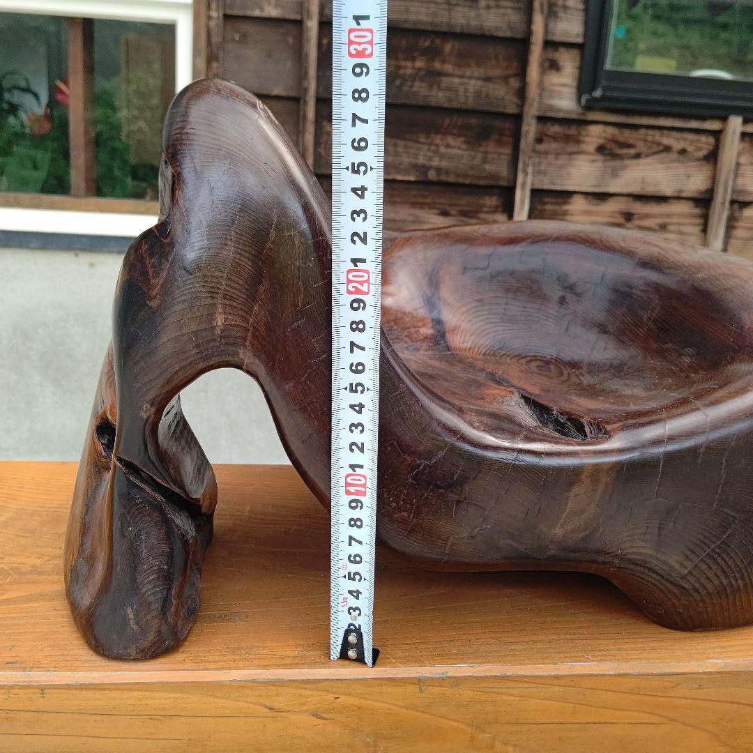 （未使用品）樹種不明　置物　木　小物 木材