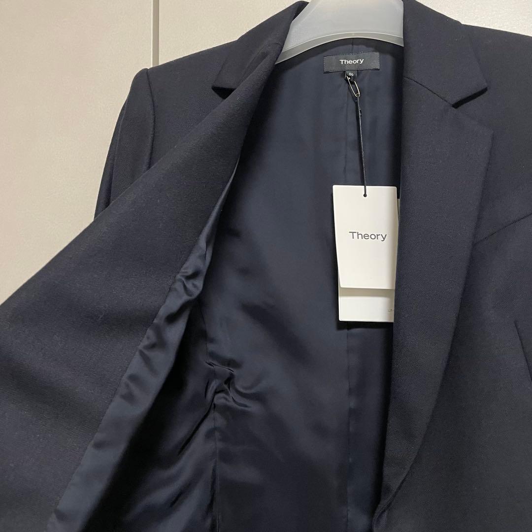 ☆新品タグ付☆セオリー Theory テーラードジャケット ネイビー