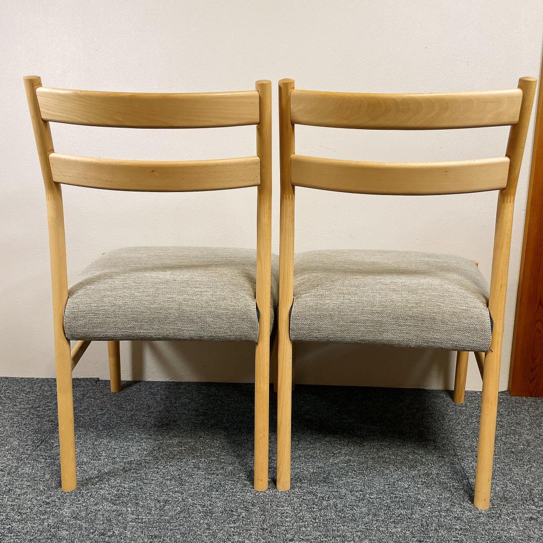 【美品】ニトリ C-34K ダイニングチェア 2脚セット