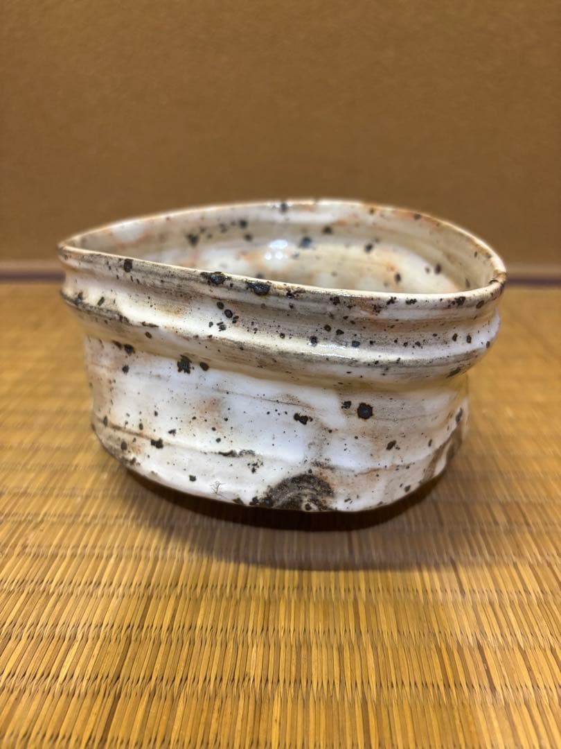 大人気作家　深見文紀　粉引　茶碗　美濃焼　瀬戸焼　織部　志野