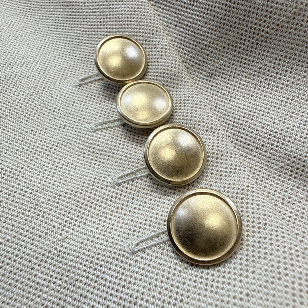 25年 allureville シャークスキンダブルブレストジャケット ベージュ