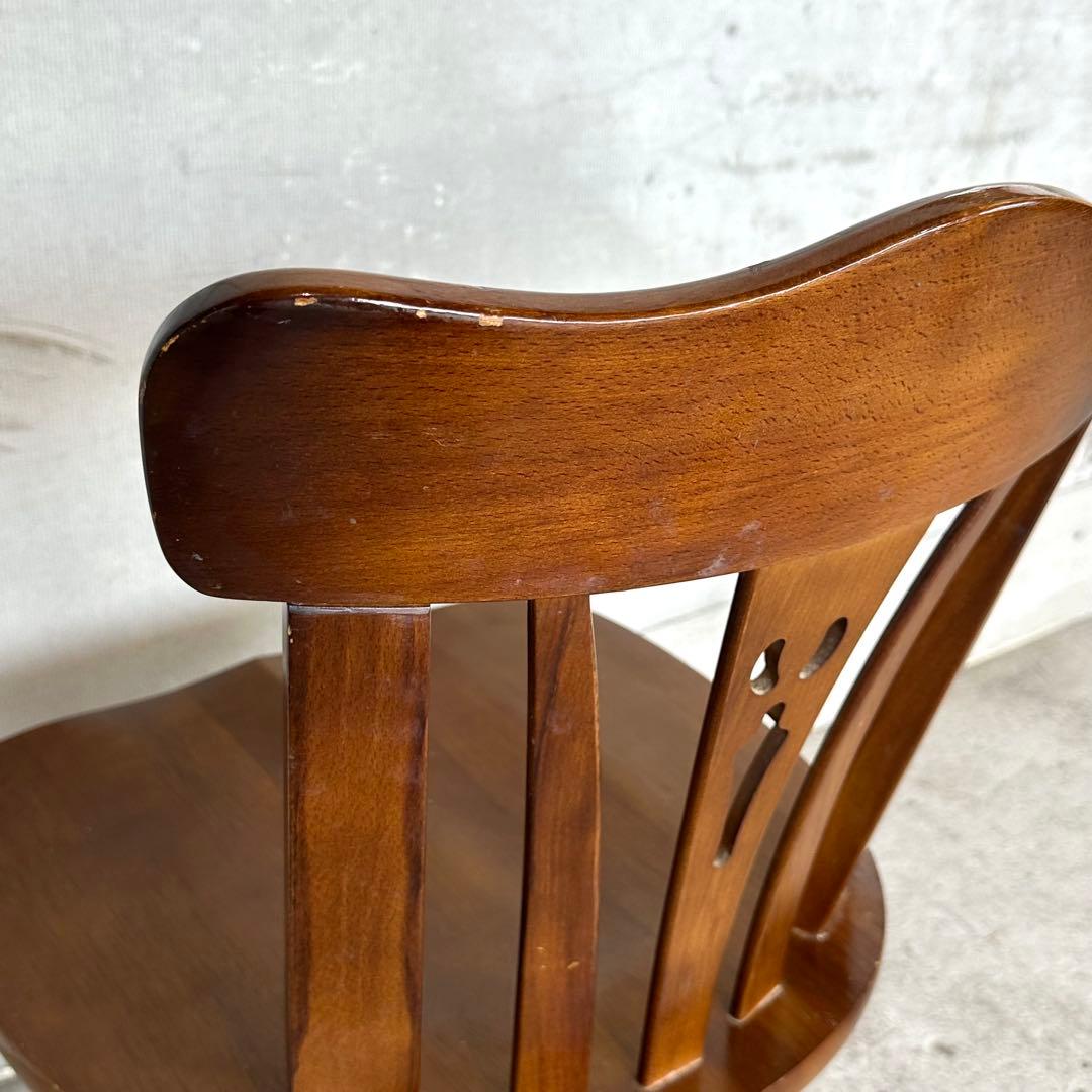 karimoku カリモク COLONIAL 回転式チェア 木製クラシック 椅子