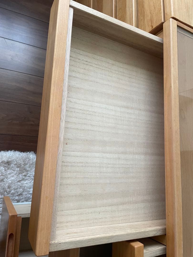 【あず】 定価10万円　レッチェ80ドレッサー 高野木工　天然木