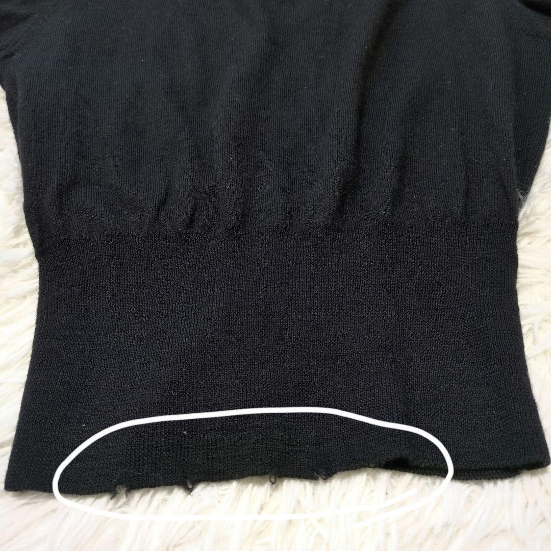 希少✨ヴィヴィアンウエストウッド オーブ刺繍 カーディガン 黒　M