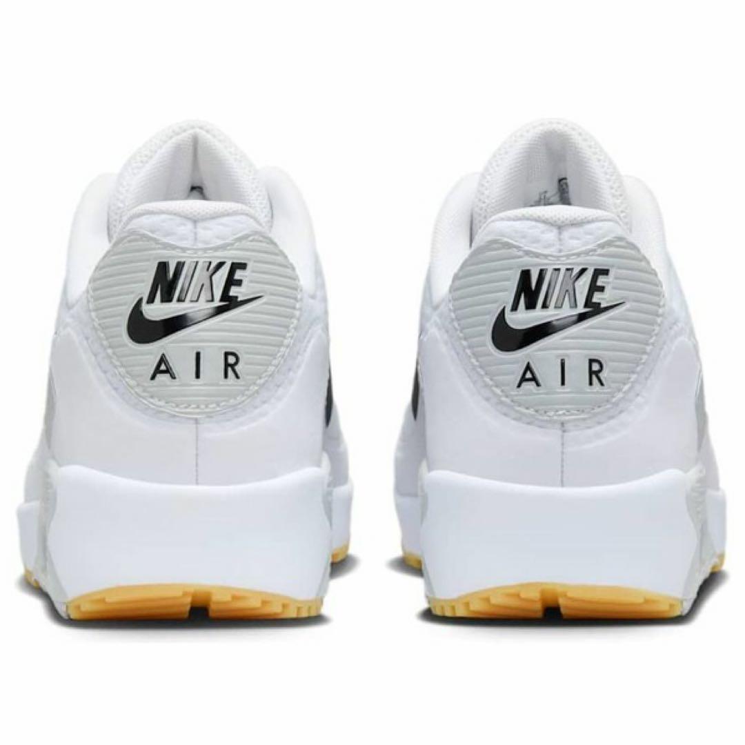 ナイキ ゴルフ 28.5cm エアマックス 90 シューズ スパイク 靴 白