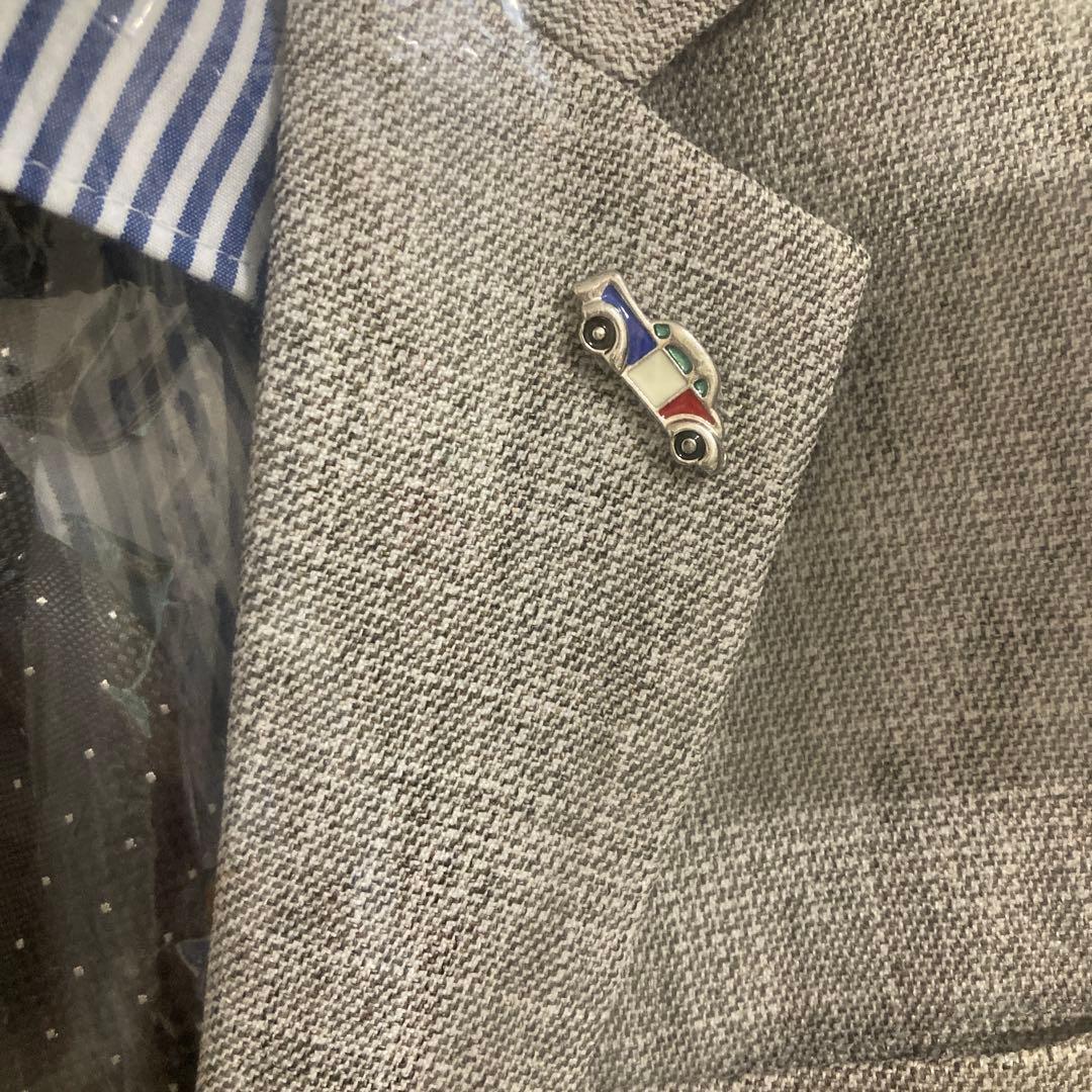 プティマイン グレー フォーマルスーツ 130cm