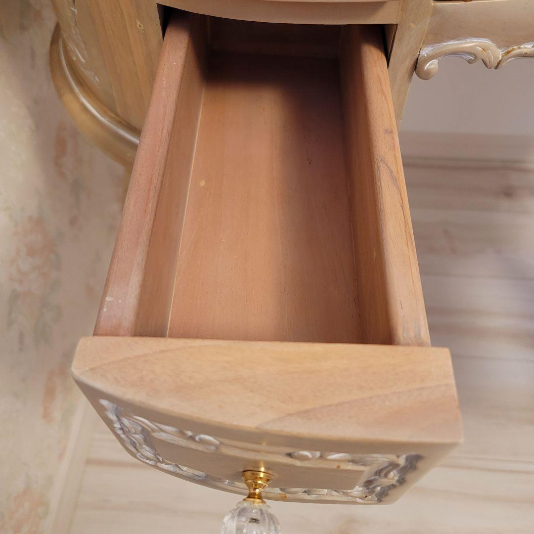 ウエストハウスギャラリー　ねこ脚　ドレッサー　スツール　ロココ調