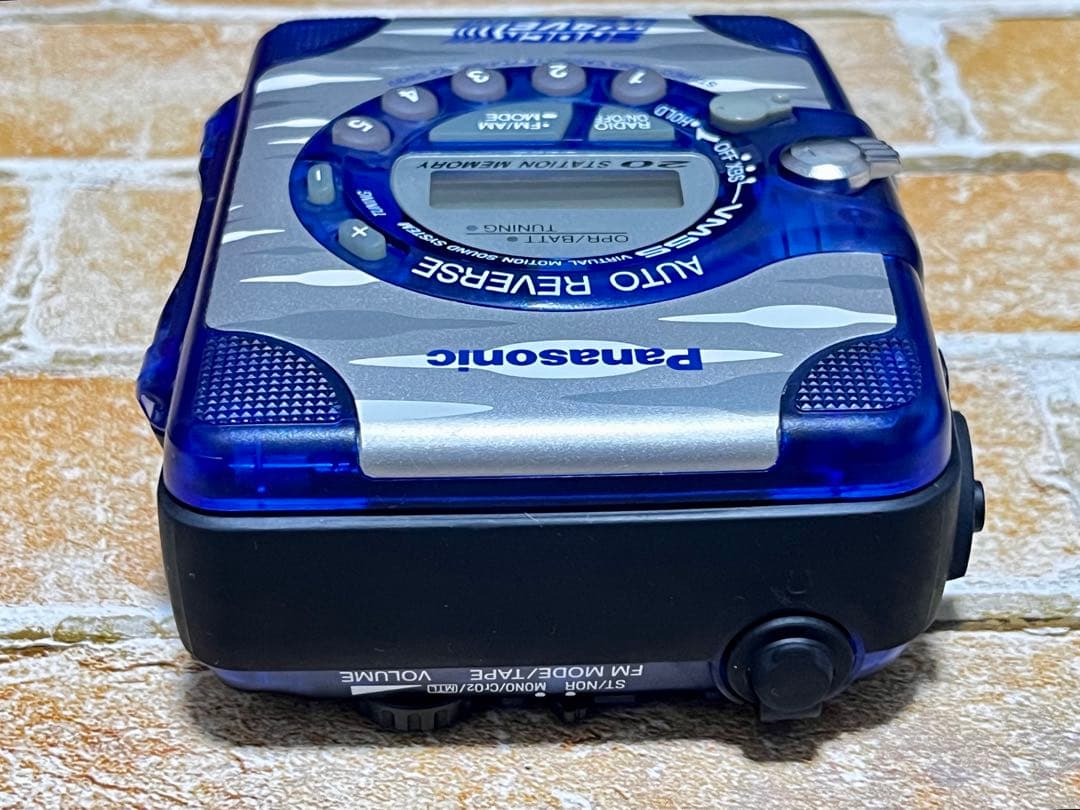 【整備品】Panasonic SHOCKWAVE RQ-SW20 迷彩ブルー