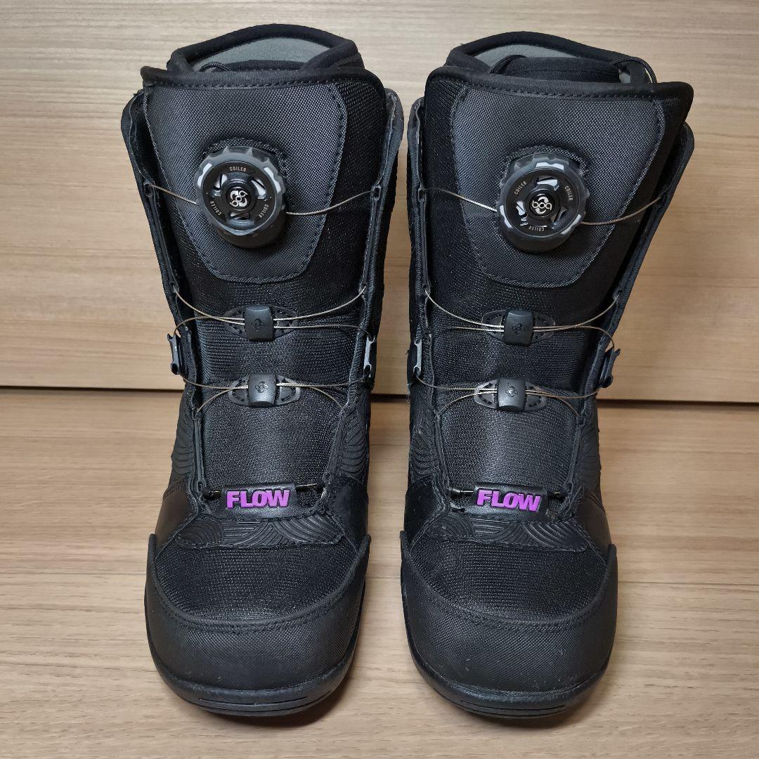 【良品】FLOW Lotus スノーボードブーツ 23cm　ボアシステム