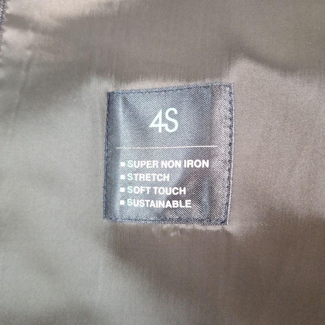 美品✨スーツセレクト　4S　洗えるビジネススーツ　マイクロ千鳥　AB5