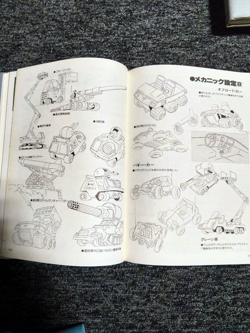 機動戦士ガンダム 記録全集 全5巻＋台本全記録セット　全て初版