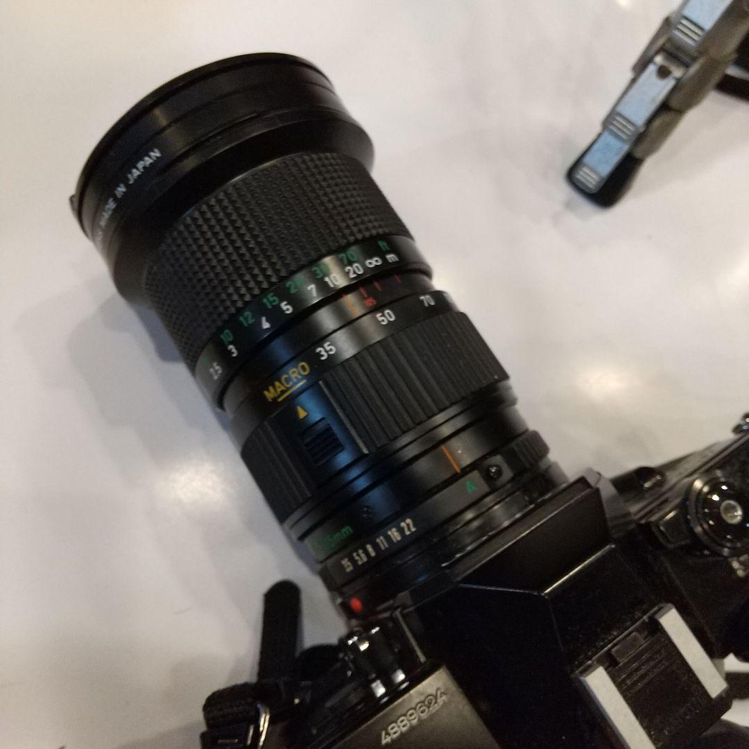 Canon AE-1 カメラセット 35-105mmレンズ付き 三脚付き