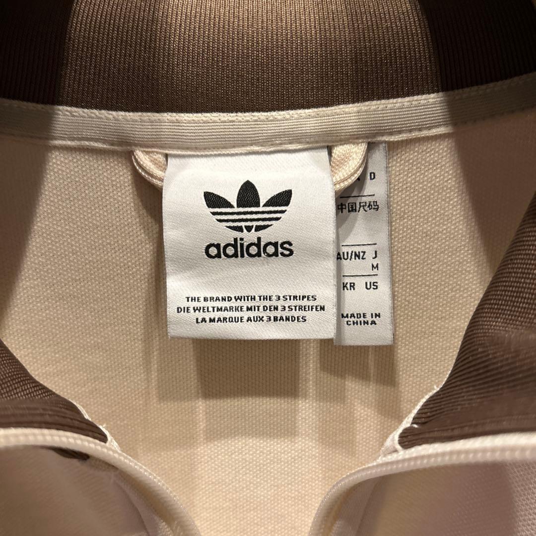 【超希少】NMB山本彩着用 adidasトラックジャケット 刺繍ロゴ 古着 M