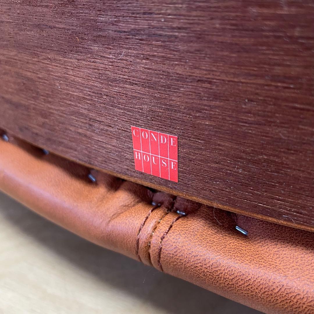 カンディハウス ボルス④ 本革チェア レザー椅子 ソファ 旭川家具 北欧スタイル