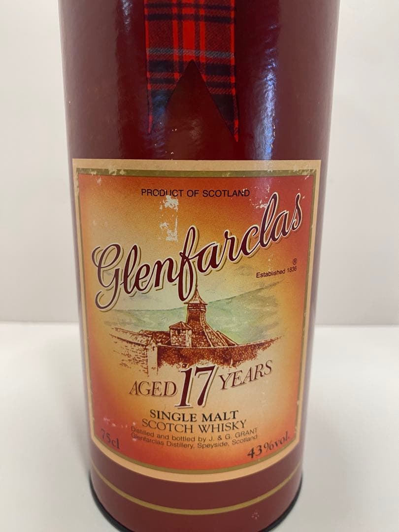 Glenfarclas グレンファークラス17年 シングルモルト 旧ラベル