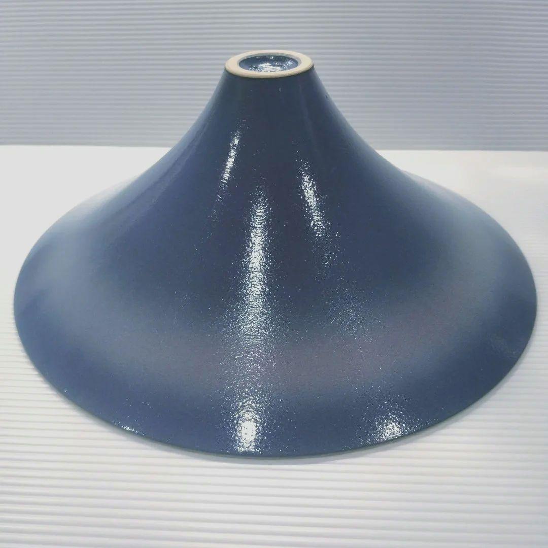 信楽焼 兼山 兼山窯 花器 水盤 立花 生け花 華道 池坊 草月 自由花 ブルー