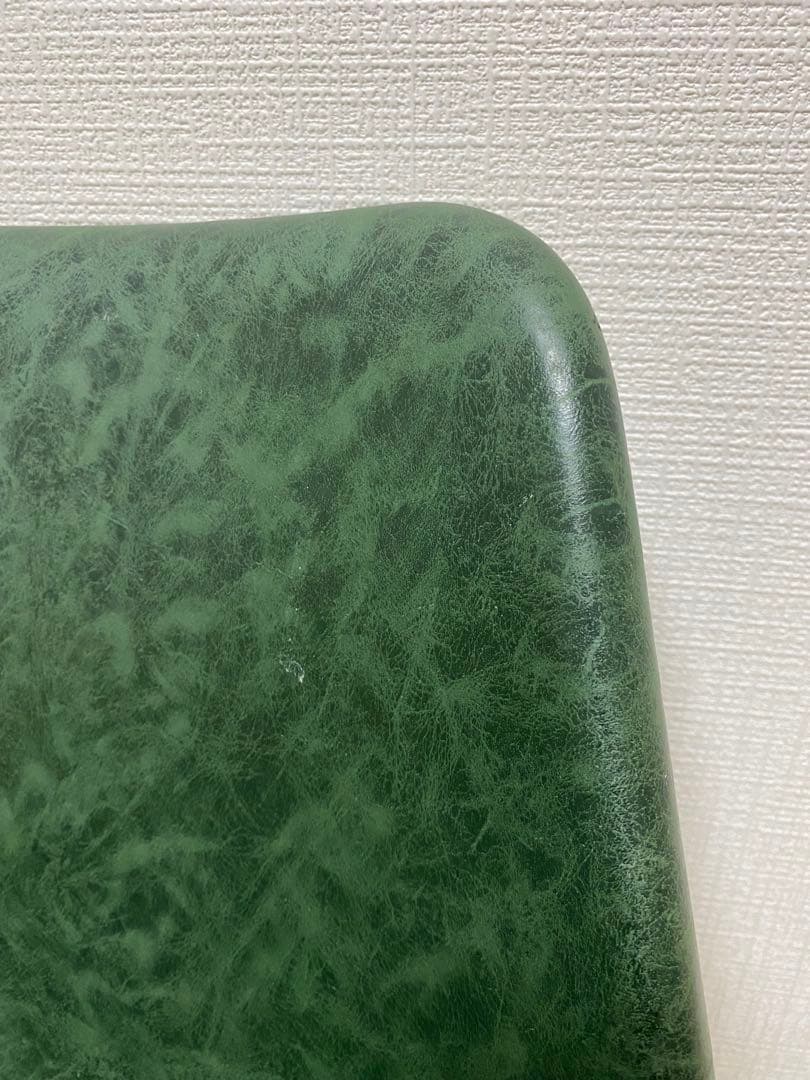 クラッシュゲート ログ ダイニング　チェア ヴィンテージ グリーン