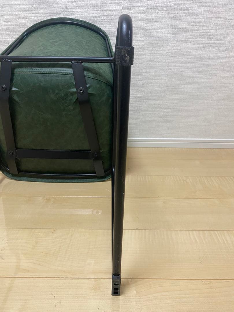 クラッシュゲート ログ ダイニング　チェア ヴィンテージ グリーン