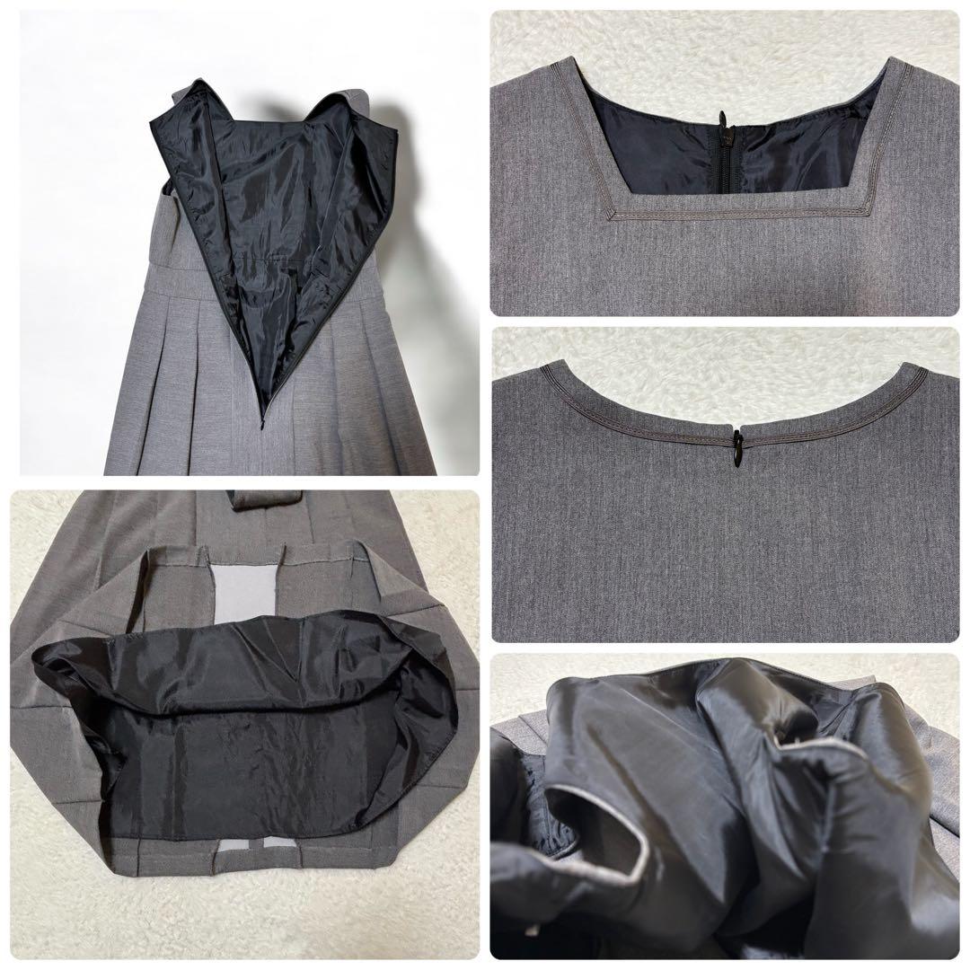 アリサナ　ワンピーススーツ　4点セット　女の子　卒業式　入学式　グレー　160