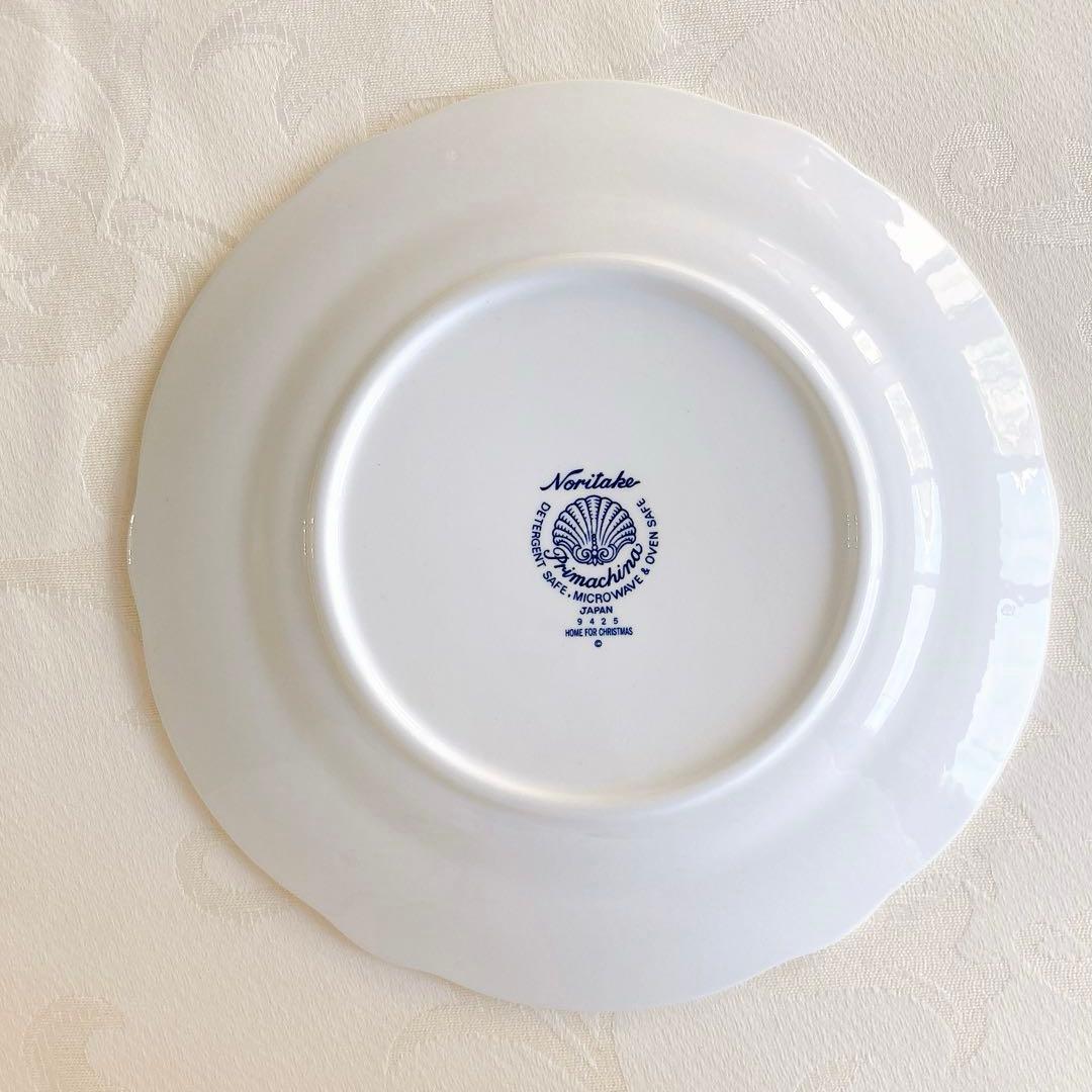 【希少】ノリタケ プリマチャイナ クリスマスプレート 21.5cm 5枚セット