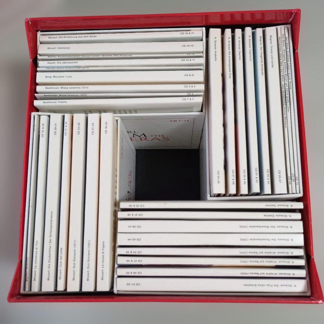 d*9様 KARL BÖHM THE OPERAS CD70枚　カール・ベーム