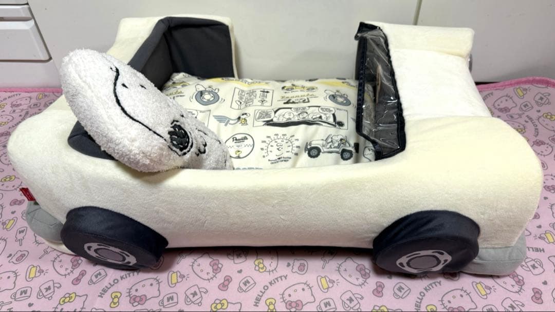 [[最終価格]] ペットパラダイス　スヌーピーベッド　マイカーカドラー　ハウス