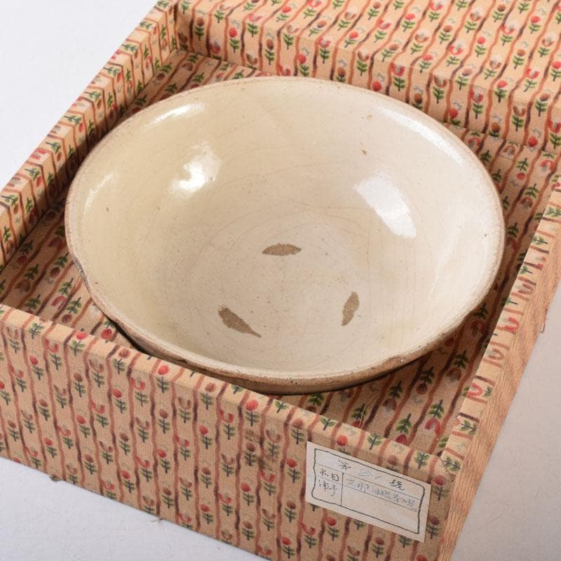 朝鮮美術　李朝　高麗白磁　茶碗　M　R8644