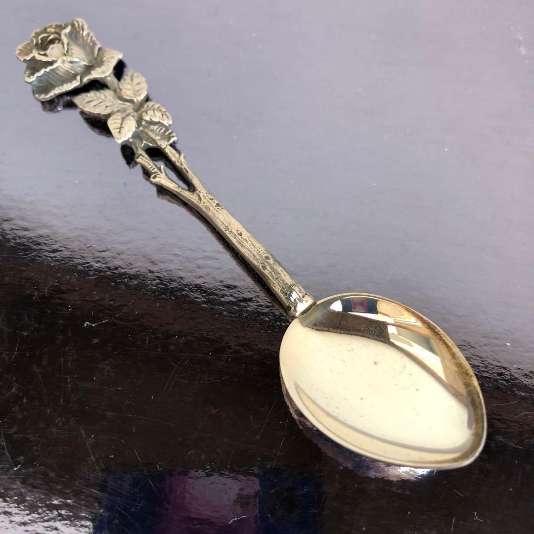 クリストフウィドマン　ヒルデスハイムローズ　スプーン6客　925シルバー　純銀