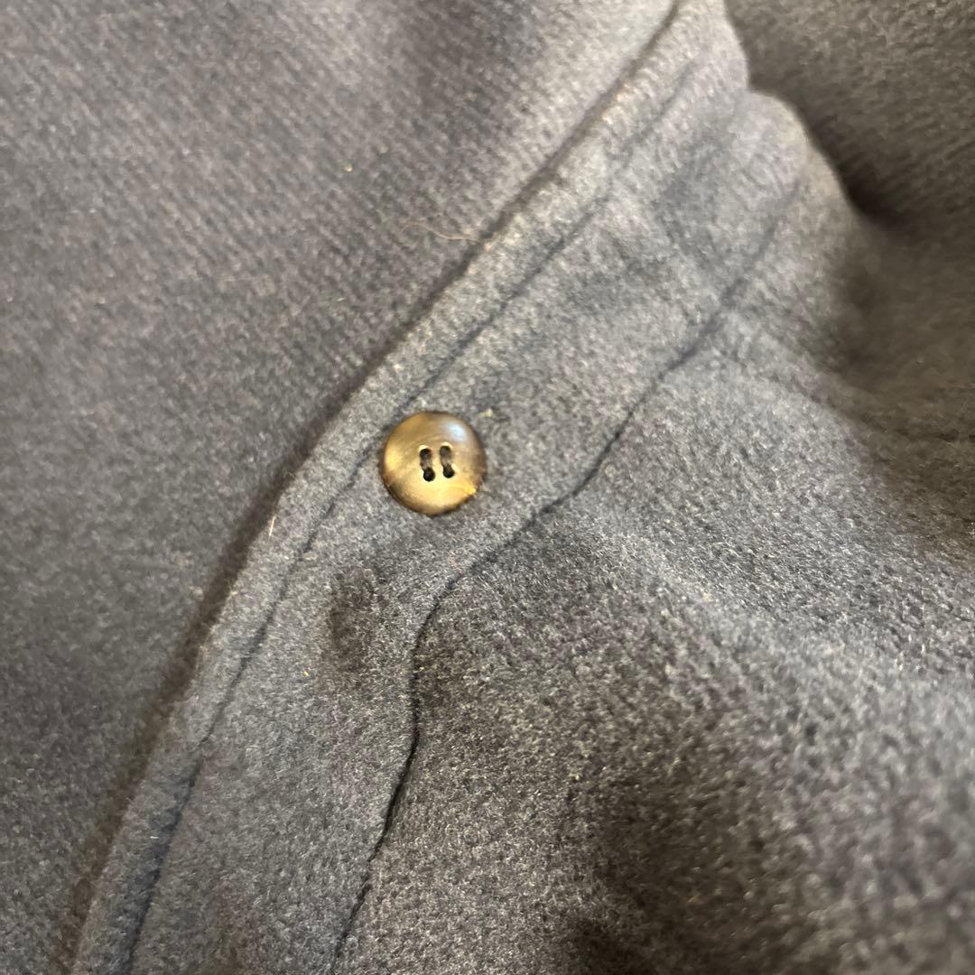 Christian Dior ダッフルコート　ブルー　キルティング　2way L