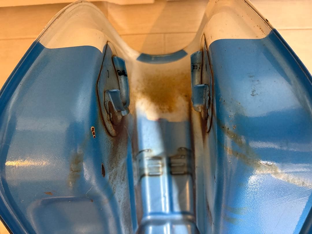 スズキ グラストラッカー タンク 青/白